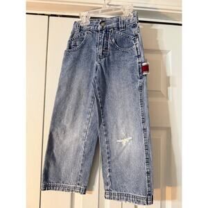 Lee's Boys Size 5 Slim Carpenter Blue Jeans